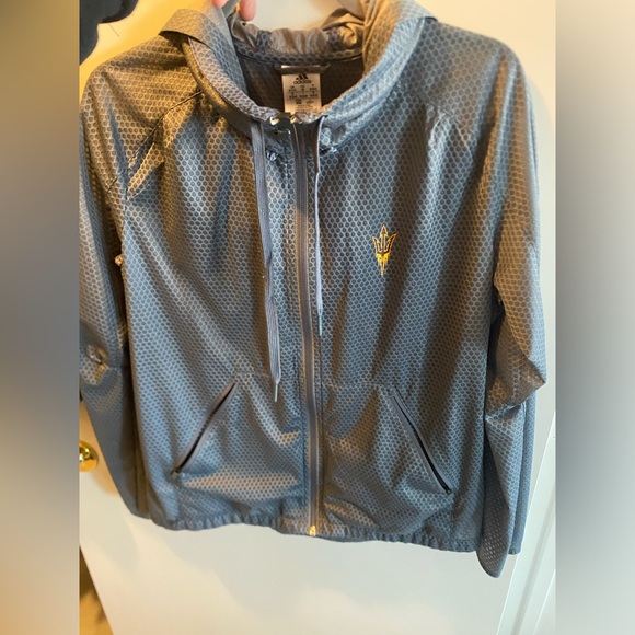 ASU - Adidas Lightweight Rain Jacket - Picture 1 of 2